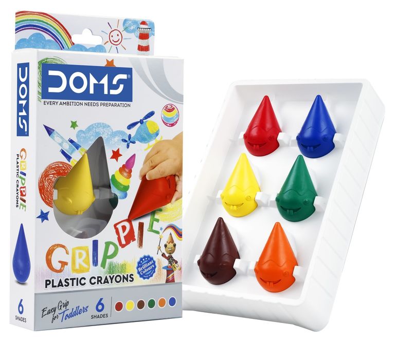 Voskovky DOMS Grippie - 6 ks