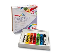 Obrázek produktu: Voskovky na textil Pentel PTS - 7 barev