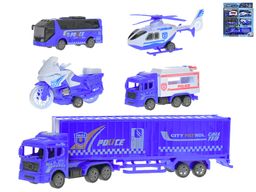 Obrázek produktu: Vozidla městské policie 11 - 23,5 cm, 5 ks