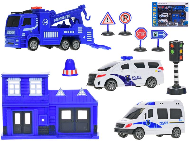 Vozidla policejní 11 - 14 cm, 3 ks