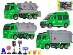 Obrázek produktu: Vozidla úklidové služby 11 - 12 cm, 4 ks