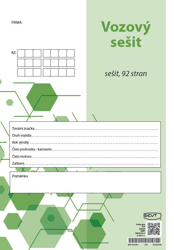 Vozový sešit