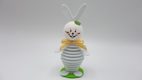 Obrázek produktu: Vrstvený zajíc bílý / figurka - sada ke složení