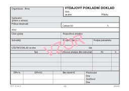 Obrázek produktu: Výdajový pokladní doklad samopropis