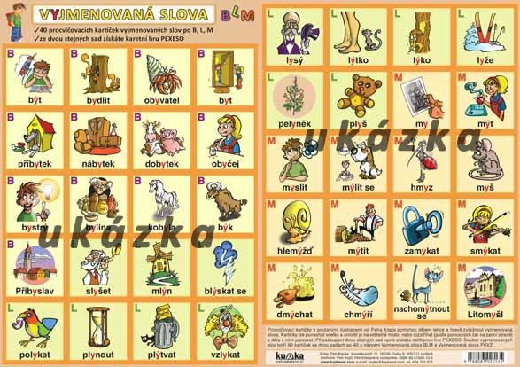 Vyjmenovaná slova BLM