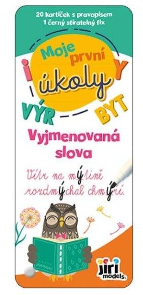Obrázek produktu: Vyjmenovaná slova - Moje první úkoly