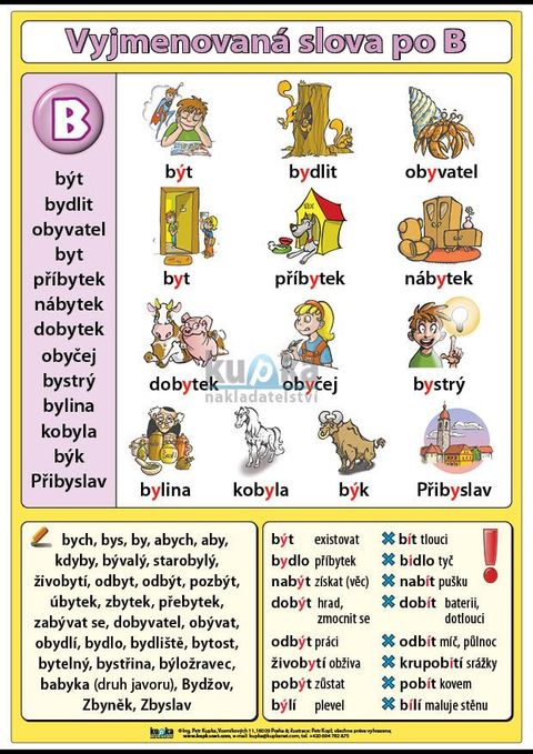 Obrázek produktu: Vyjmenovaná slova po B A4 (30x21 cm)