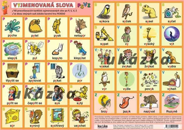 Vyjmenovaná slova PSVZ