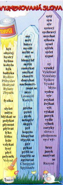 Obrázek produktu: Vyjmenovaná slova