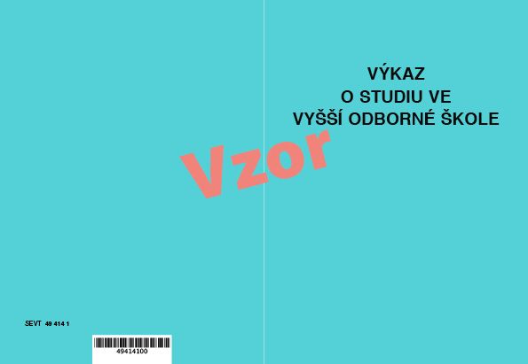 Výkaz o studiu VOŠ