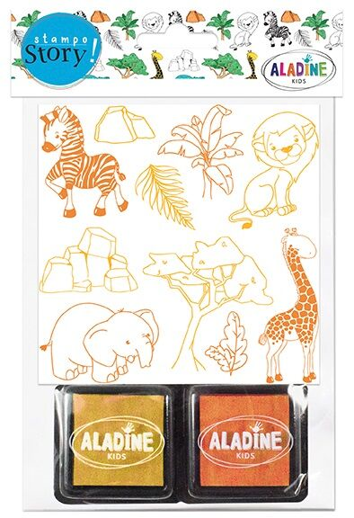 Obrázek produktu: Vyprávěcí razítka StampoStory - Safari