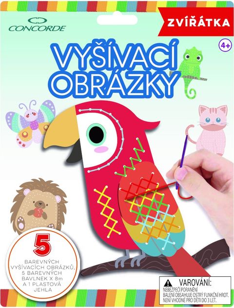 Obrázek produktu: Vyšívací obrázky CONCORDE Zvířátka