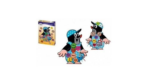 Obrázek produktu: Vyšívání Krtek dřevo 26 ks