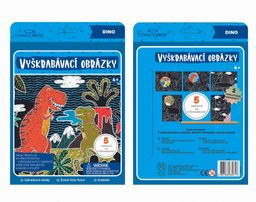 Obrázek produktu: Vyškrabávací obrázky CONCORDE, Dino