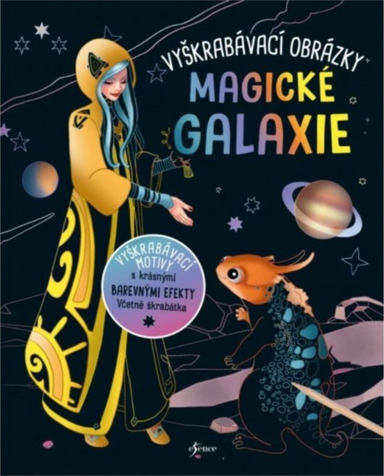 Vyškrabávací obrázky: Magické galaxie Euromedia Group, a.s.