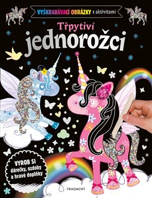 Obrázek produktu: Vyškrabávací obrázky s aktivitami – Třpytiví jednorožci