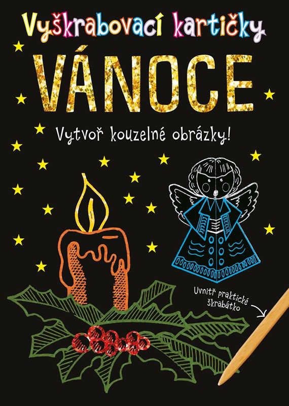 Vyškrabovací kartičky: Vánoce - kolektiv