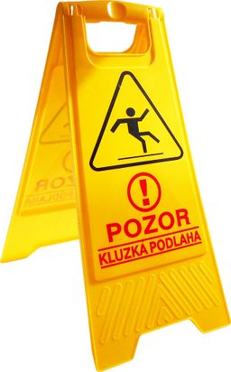 Obrázek produktu: Výstražná tabule - Pozor kluzká podlaha