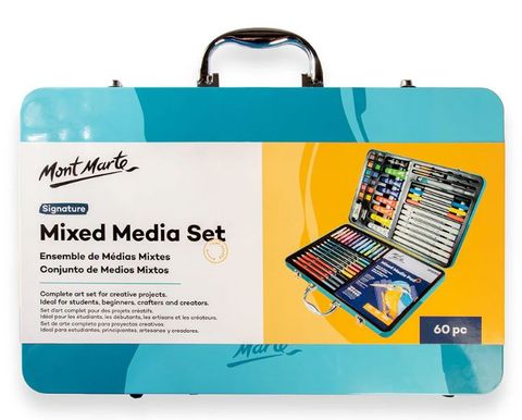 Obrázek produktu: Výtvarná sada Mont Marte, 60 ks - kovový box