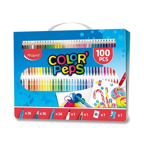 Obrázek produktu: Výtvarná souprava MAPED Color´Peps Box - 100 ks