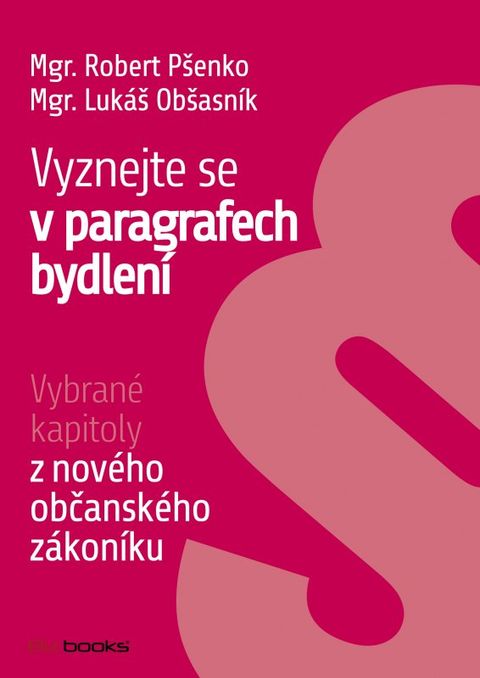 Obrázek produktu: Vyznejte se v paragrafech bydlení