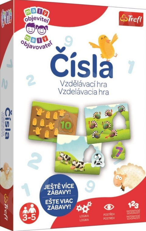 Obrázek produktu: Vzdělávací hra Malý objevitel: Čísla