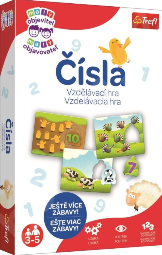 Trefl Malý objevitel: Čísla Nová verze