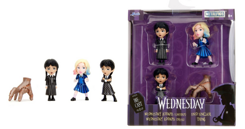 Obrázek produktu: Wednesday figurky 2,5" sada 4 ks