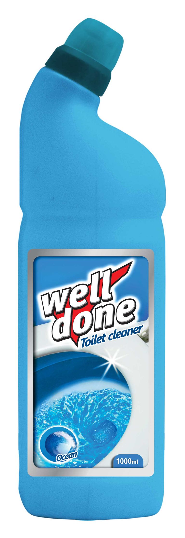 Well Done WC čistič - 1 l - Oceán