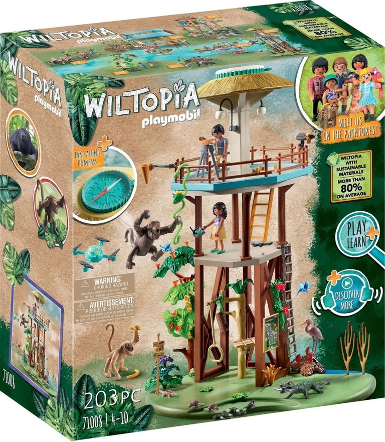 PLAYMOBIL® 71008 Výzkumná věž s kompasem