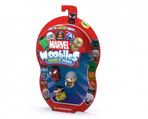 Obrázek produktu: Wooblies 4 ks kov 4 cm magnetické postavičky, mix druhů