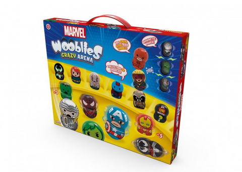 Obrázek produktu: Wooblies bojová aréna s 2 turbo vystřelovači kov/ plast magnetické postavičky