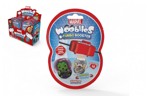 Obrázek produktu: Wooblies s turbo vystřelovačem kov 4 cm magnetické postavičky, mix druhů