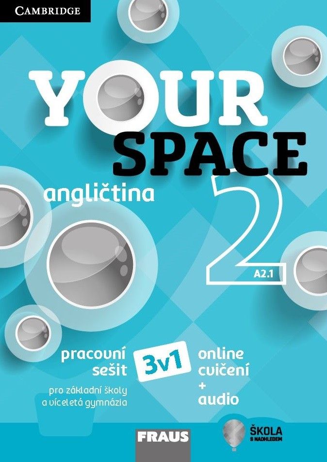 Your Space 2 - hybridní pracovní sešit 3v1
