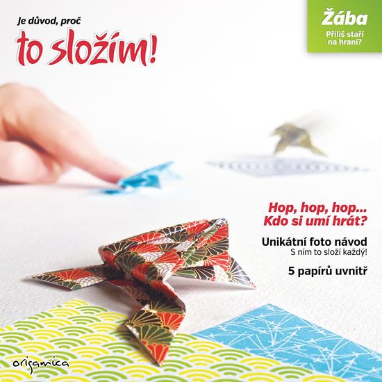 Žába Origami - Příliš staří na hraní?
