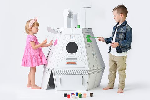 Obrázek produktu: Záchranná kapsle k vybarvení kartonová