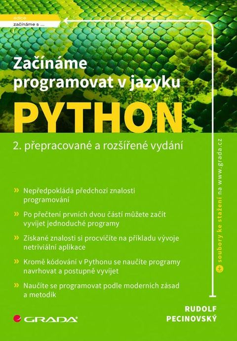 Obrázek produktu: Začínáme programovat v jazyku Python