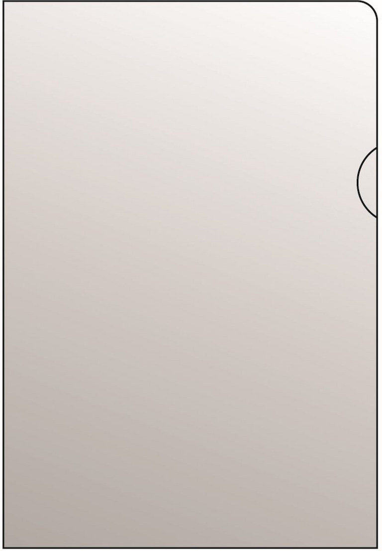 Průhledný obal A5 - "L" PVC čirý, 120mic.
