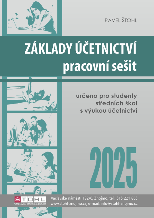 Základy účetnictví 2025 – pracovní sešit