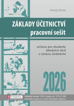 Obrázek produktu: Základy účetnictví 2026 – pracovní sešit