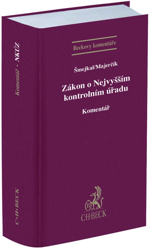 Obrázek produktu: Zákon o Nejvyšším kontrolním úřadu. Komentář