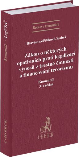 Obrázek produktu: Zákon o některých opatřeních proti legalizaci výnosů z trestné činnosti a financování terorismu