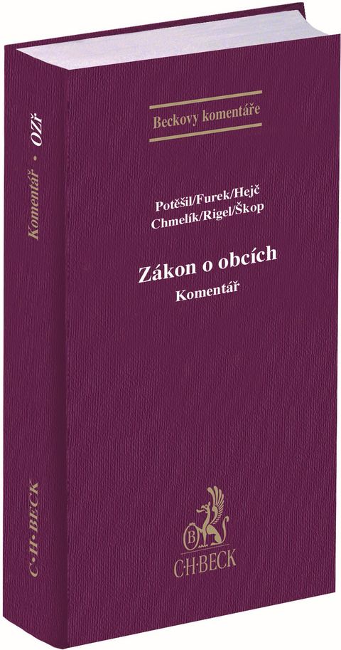 Obrázek produktu: Zákon o obcích