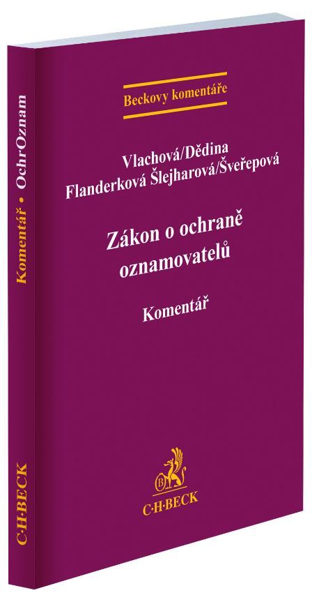 Obrázek produktu: Zákon o ochraně oznamovatelů. Komentář