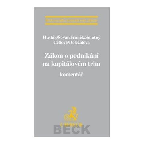Obrázek produktu: Zákon o podnikání na kapitálovém trhu