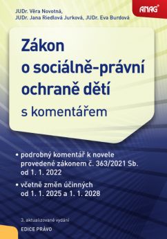 Obrázek produktu: Zákon o sociálně-právní ochraně dětí 2022