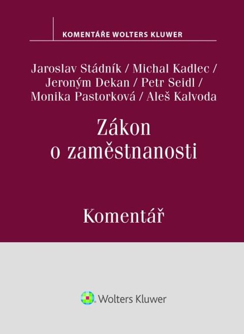 Obrázek produktu: Zákon o zaměstnanosti. Komentář