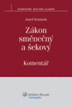 Obrázek produktu: Zákon směnečný a šekový. Komentář