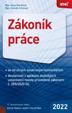 Obrázek produktu: Zákoník práce 2022 – sešit