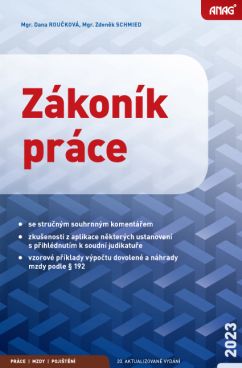 Obrázek produktu: Zákoník práce 2023 – sešit